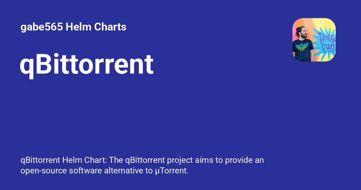 Torrent Explaining Graph qBittorrent - gabe565 Helm Charts